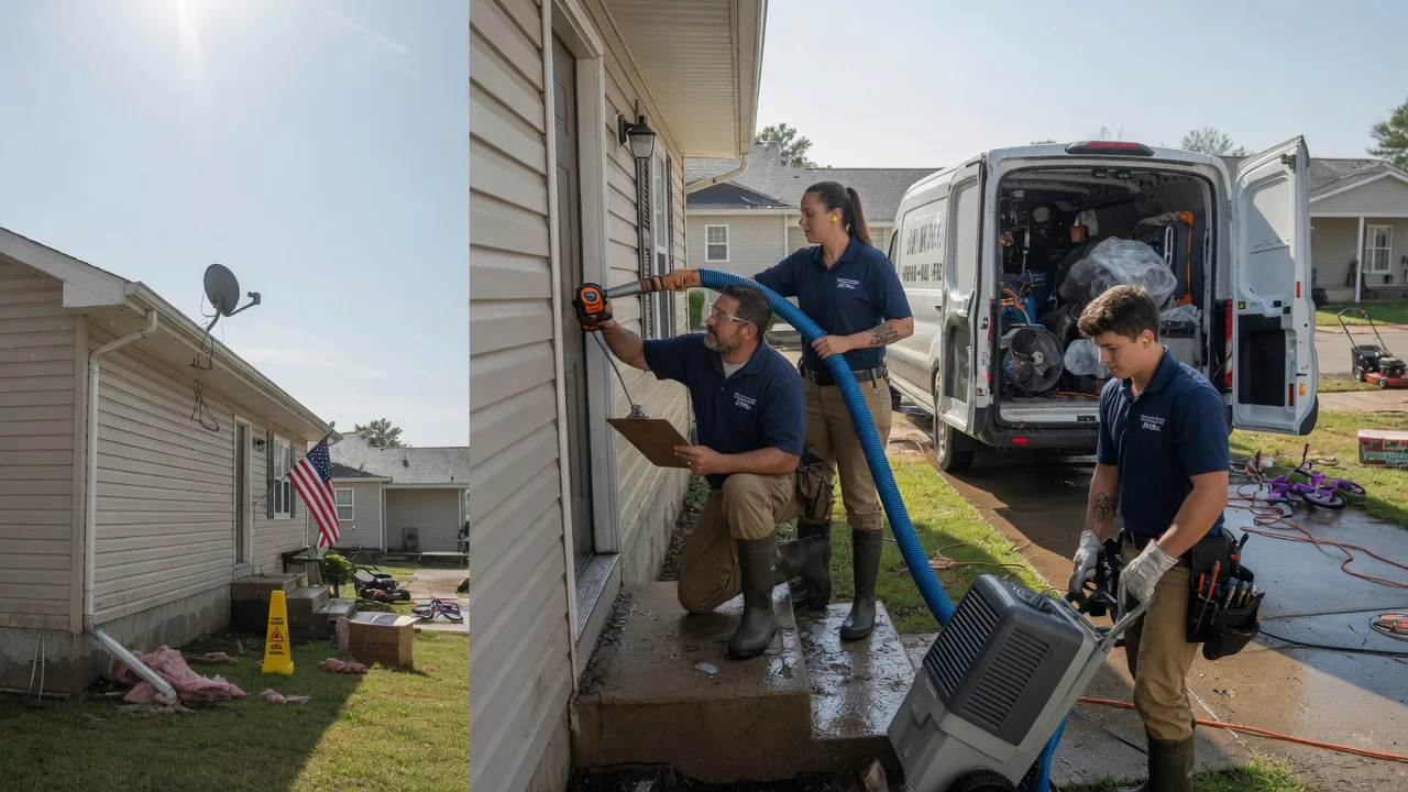 Ceiling Water Damage Restoration in Marshall, VA near me
